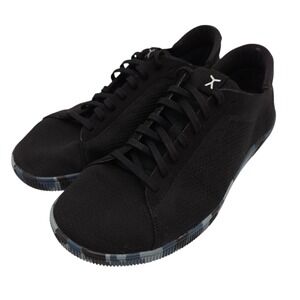 Flux Adapt Trainer Shoe Mens 11 Black Blue Camo Knit Barefoot Minimalist Lace Up